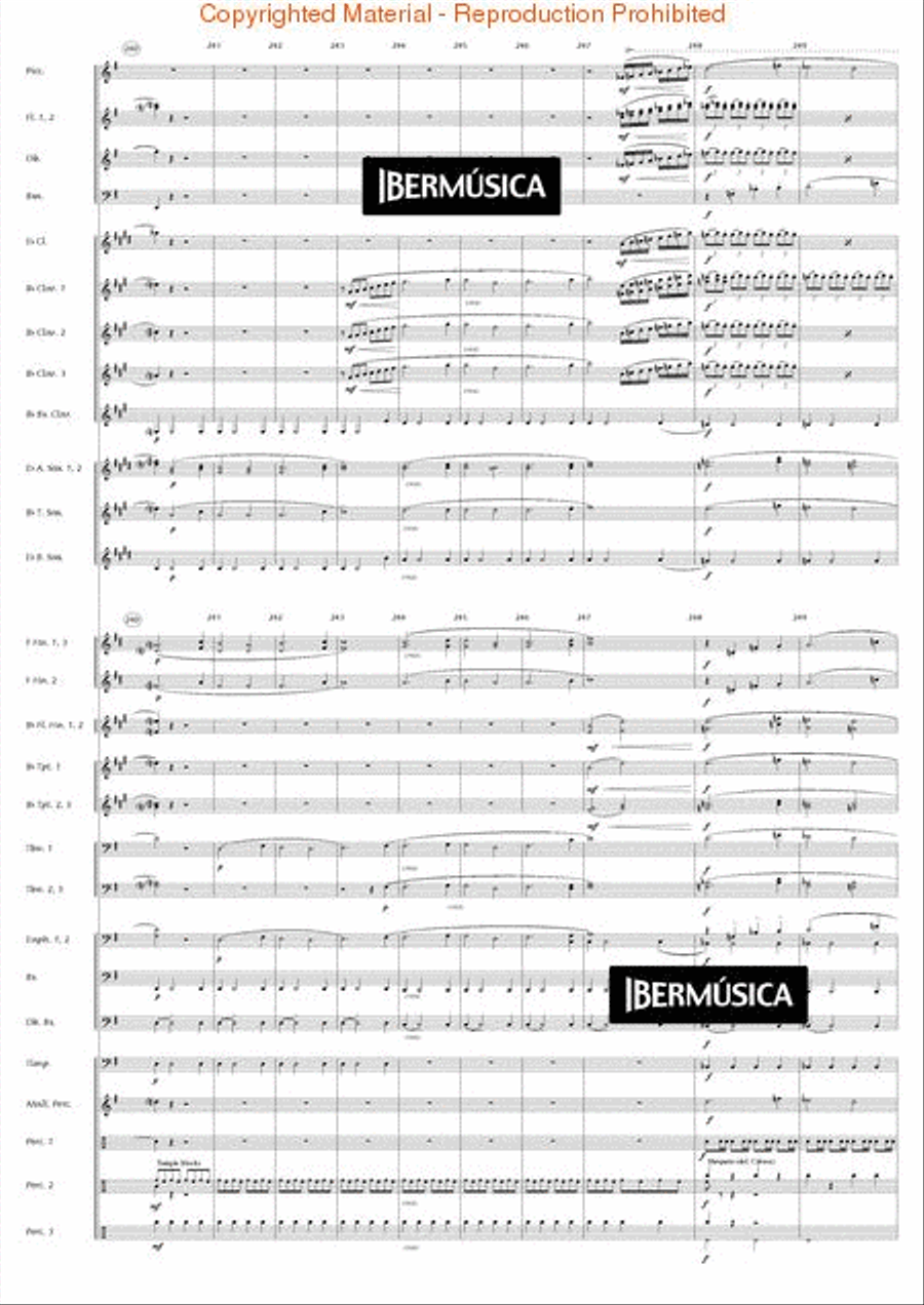 El Quijote Concert Band scores gallery preview page 30