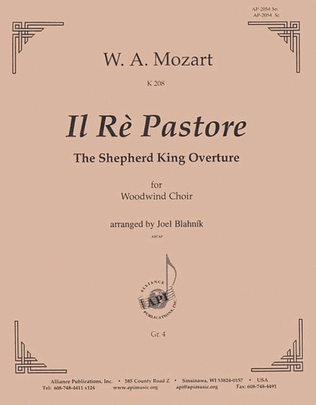 Il Re Pastore: The Shepherd King Overture