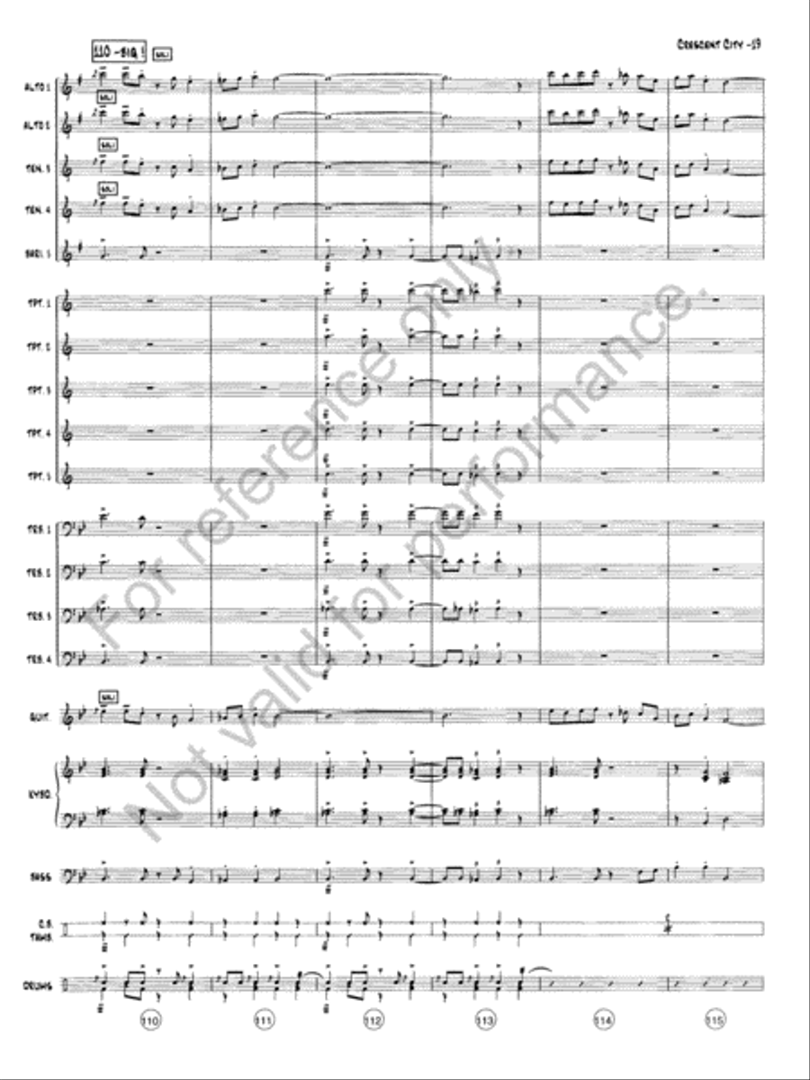 The Crescent City Stomp The Crescent City Stomp Jazz Ensemble scores gallery preview page 20