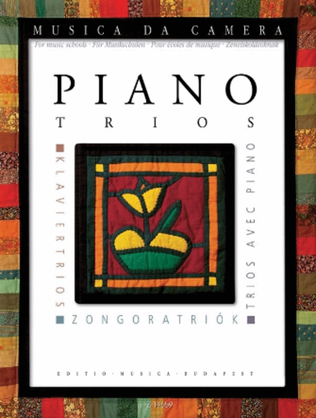Book cover for Piano Trios Musica da Camera