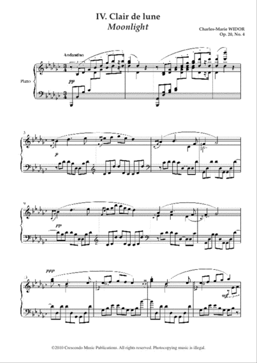 Scenes de Bal, Op. 20 Piano Solo scores gallery preview page 4