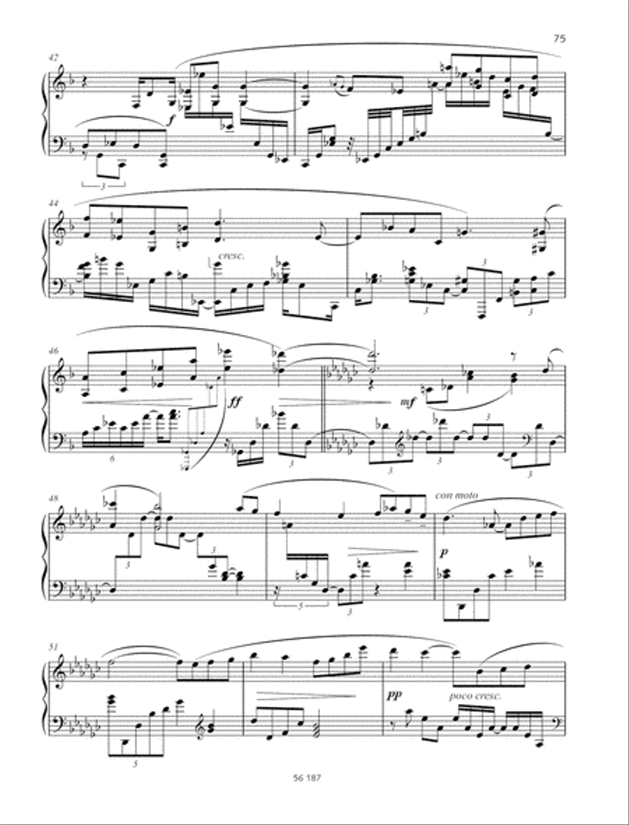 Adagietto Adagietto Piano Solo scores gallery preview page 4