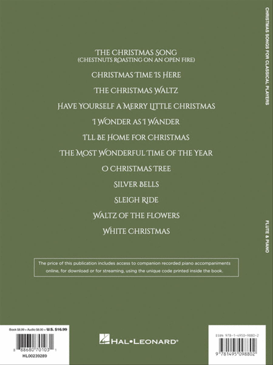 Christmas Songs for Classical Players – Flute and Piano Flute Solo scores gallery preview page 4