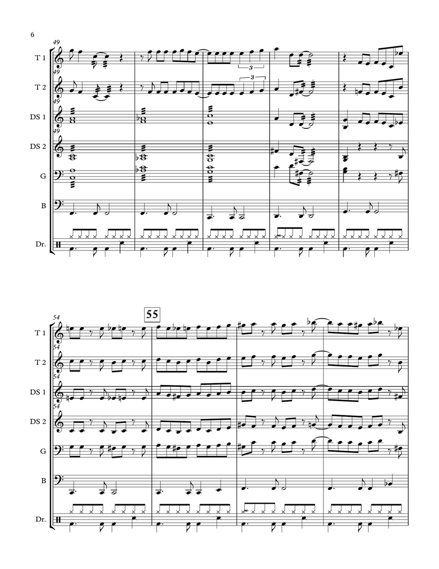 Kokomo Small Ensemble scores gallery preview page 6