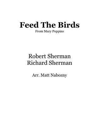 Book cover for Feed The Birds (tuppence A Bag)