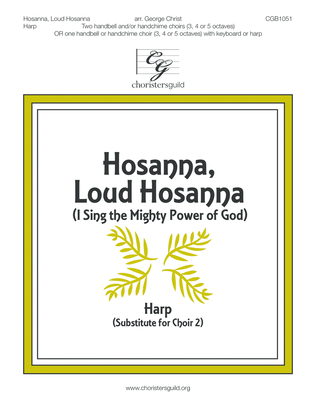 Hosanna, Loud Hosanna - Harp Score