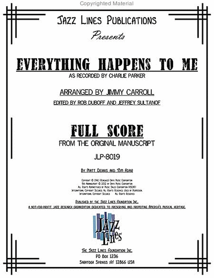Everything Happens To Me image number null