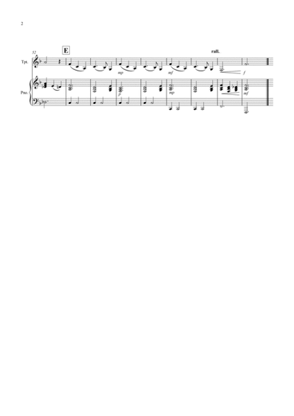 Silent Night for Trumpet and Piano image number null