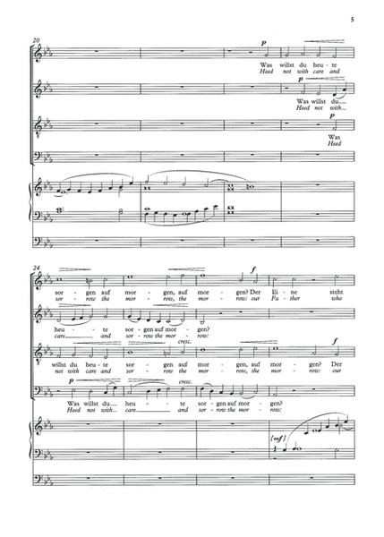 Geistliches Lied (Sacred Song), Op. 30