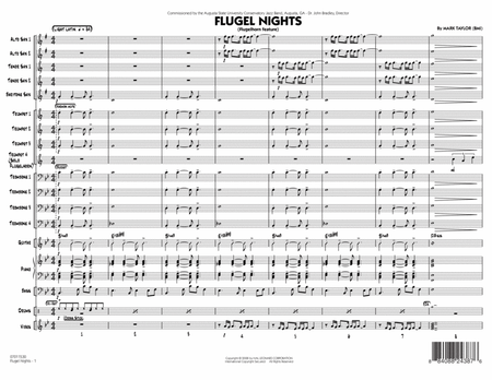Flugel Nights (Flugelhorn Feature) - Full Score