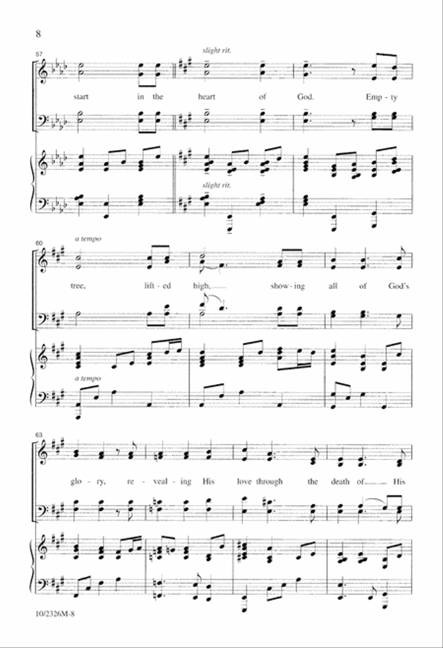 The Heart of God 4-Part scores gallery preview page 8