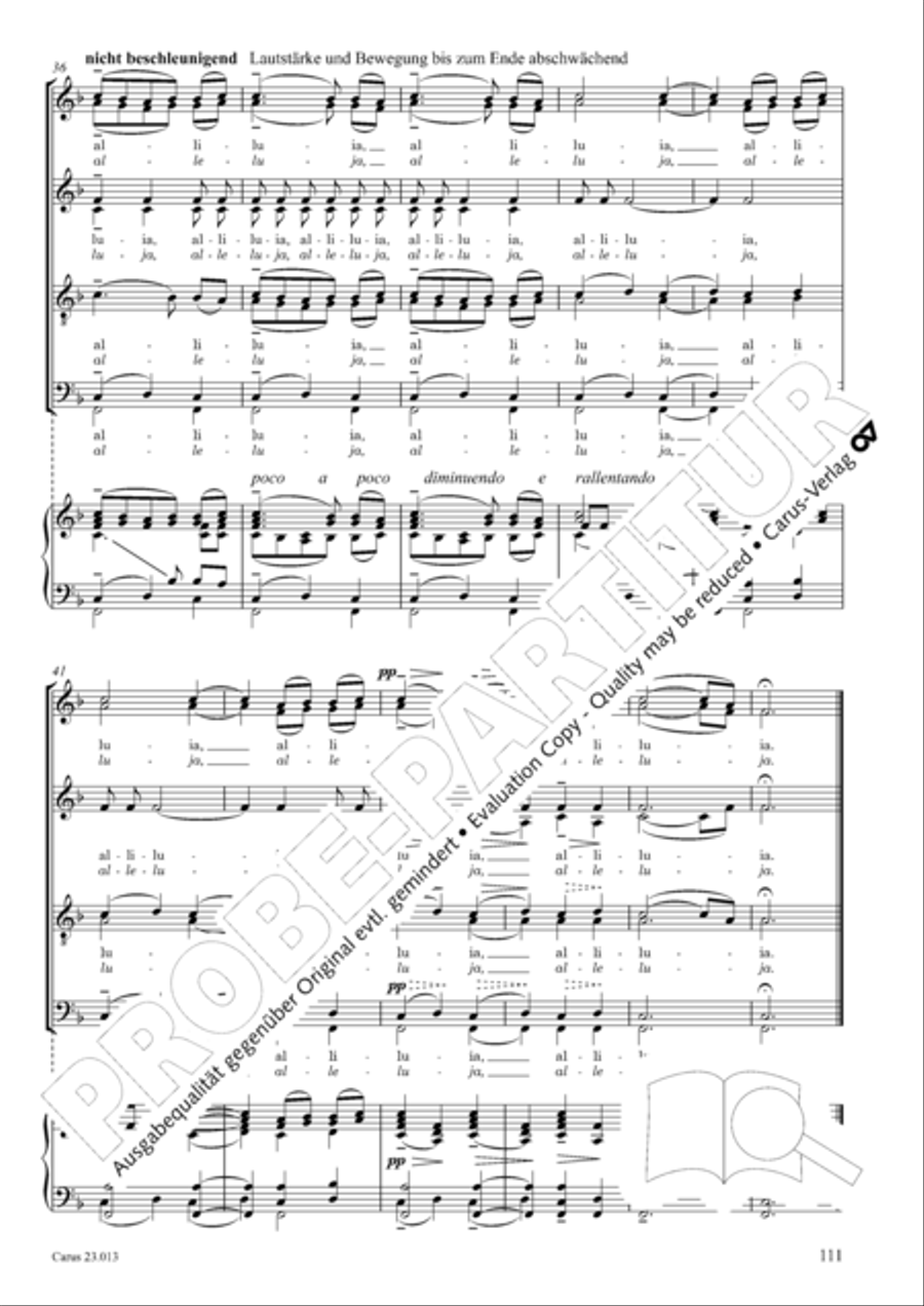 Liturgy of St. John Chrysostom op. 31 for mixed choir a cappella (Chrysostomos-Liturgie op. 31 fur Chor a cappella mit singbarem deutschem Text) A Cappella scores gallery preview page 133