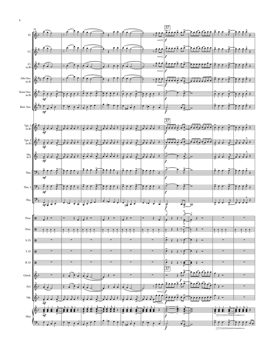 Barbara Ann Marching Band scores gallery preview page 4