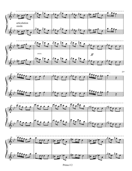 Beethoven's Turkish March Piano Quartet (2 Pianos 8 Hands)