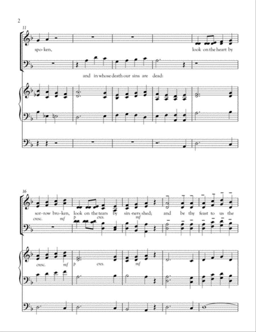 Bread of the World Choir scores gallery preview page 2