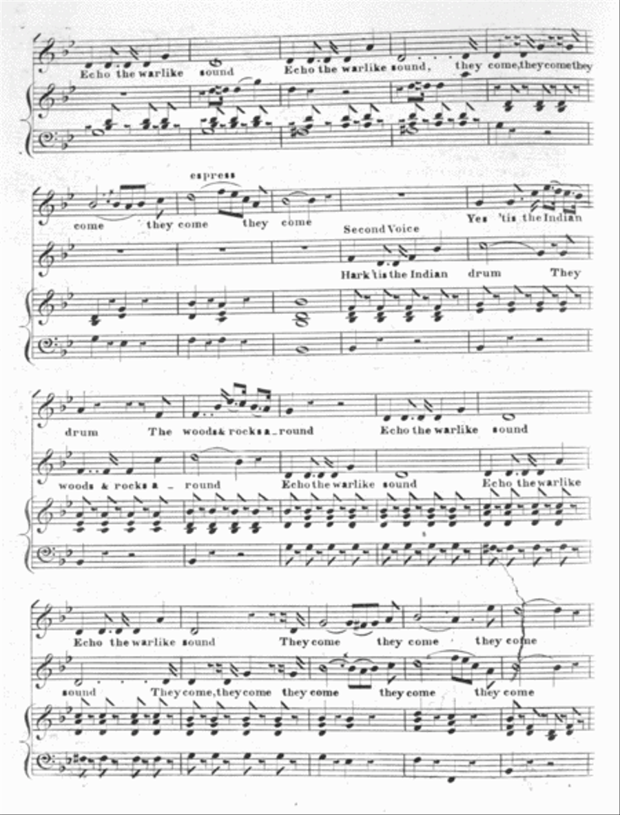 Yes! 'Tis the Indian Drum! The Celebrated Round Voice scores gallery preview page 2