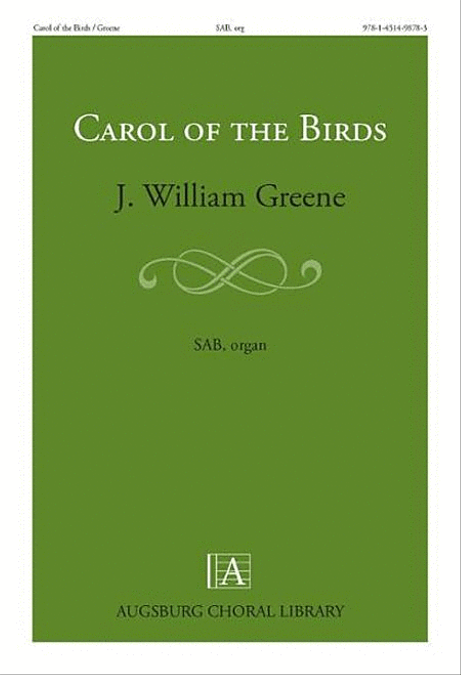 Carol of the Birds 3-Part scores gallery preview page 1