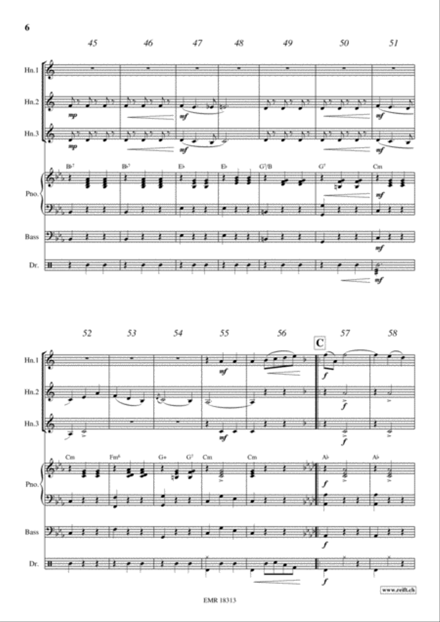 Donauwellen Horn scores gallery preview page 6