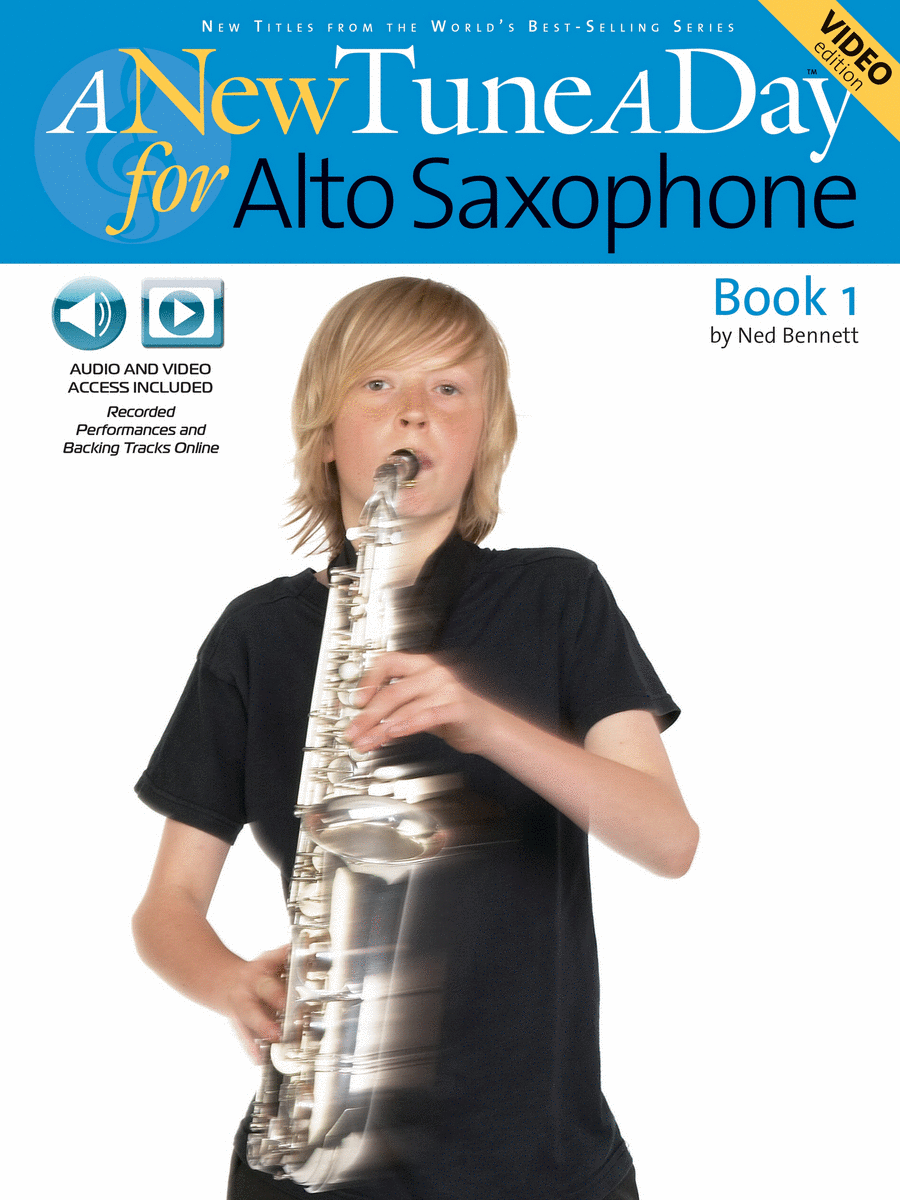 A New Tune a Day – Alto Saxophone, Book 1 Concert Band Methods scores gallery preview page 1