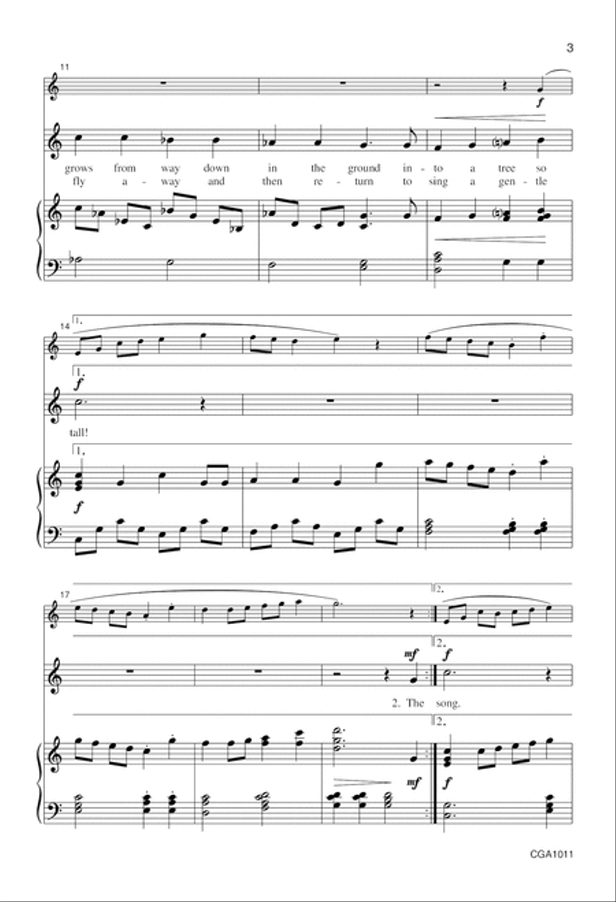 The Mustard Seed Unison Choir scores gallery preview page 3