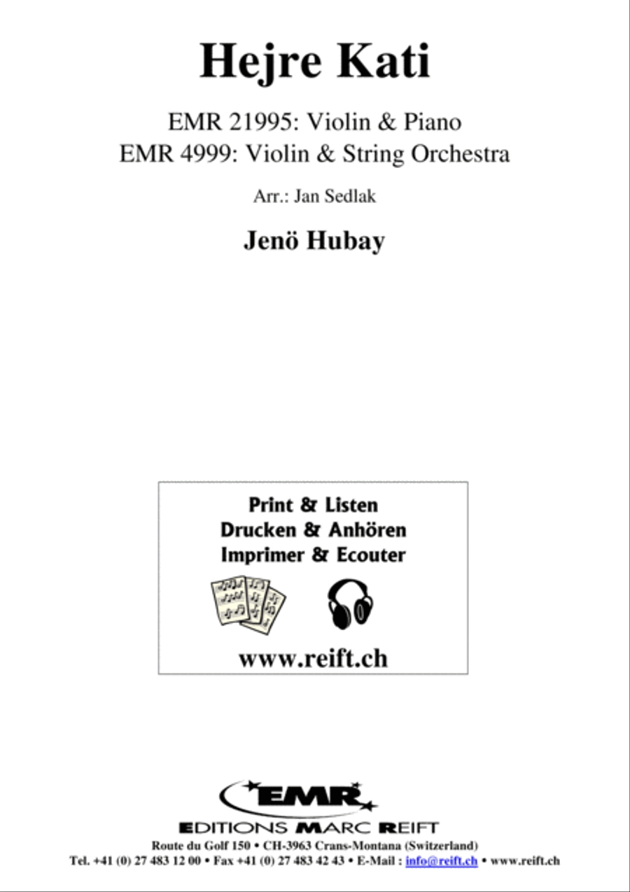 Hejre Kati Violin Solo scores gallery preview page 2