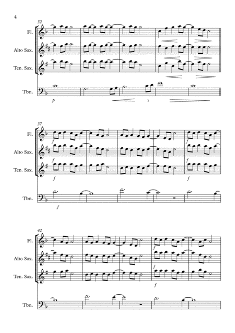 Paradise Small Ensemble scores gallery preview page 4