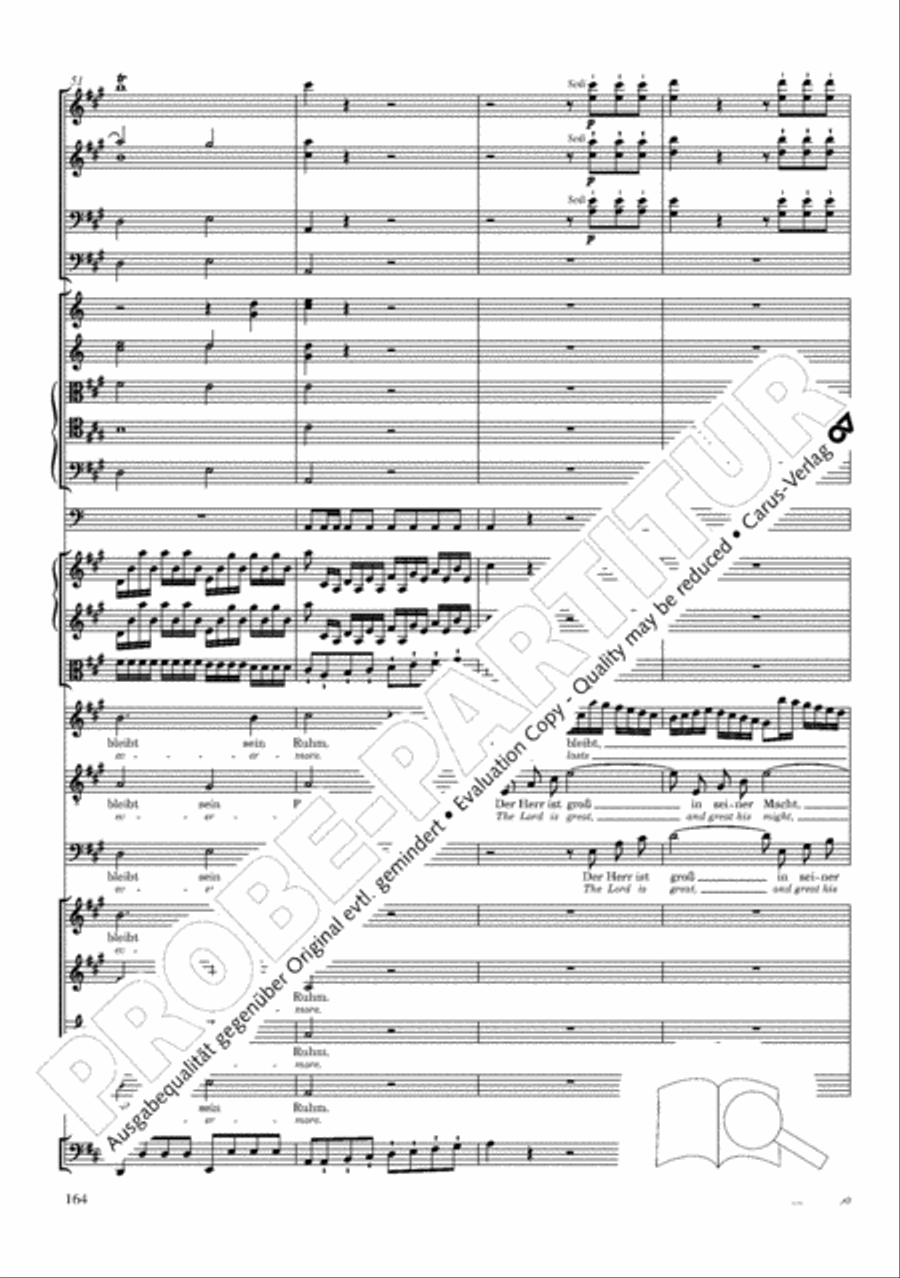 The Creation (Die Schopfung) 4-Part scores gallery preview page 184