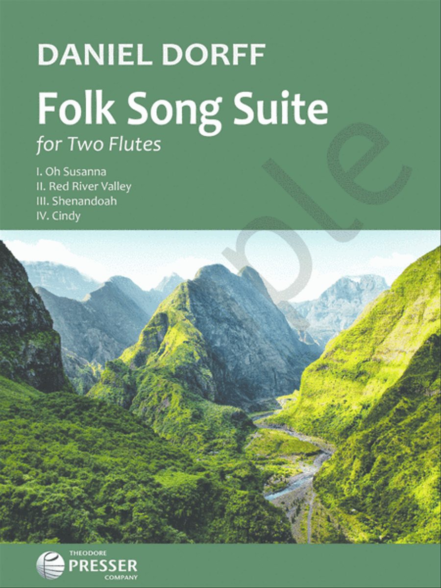 Folk Song Suite Flute Duet scores gallery preview page 2