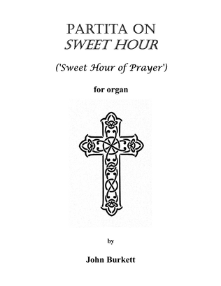 Book cover for Partita on Sweet Hour ('Sweet Hour of Prayer')