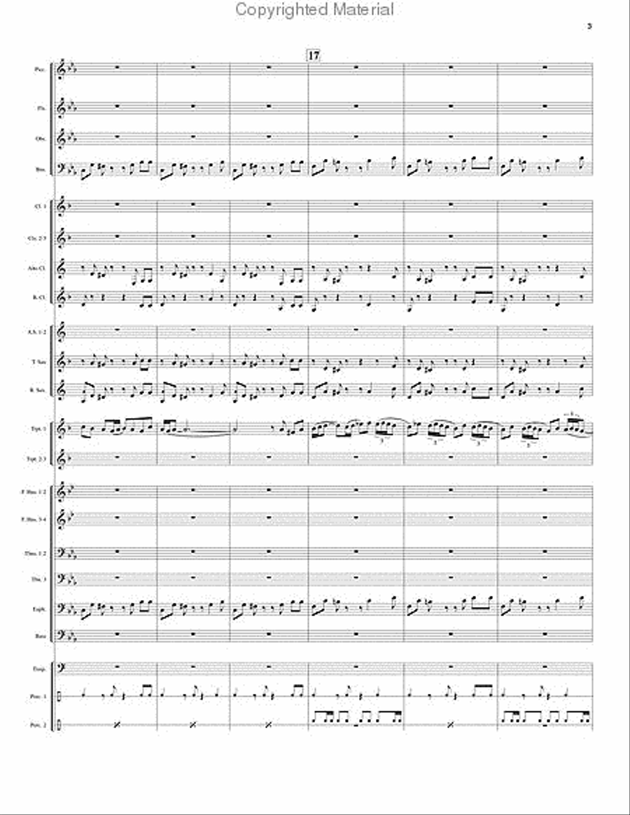 Danza Barbarica Danza Barbarica Concert Band scores gallery preview page 4