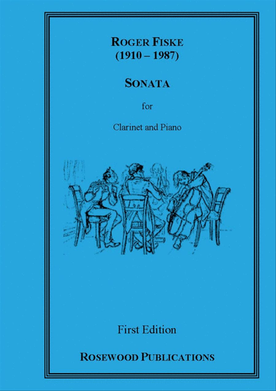 Sonata Clarinet Solo scores gallery preview page 1