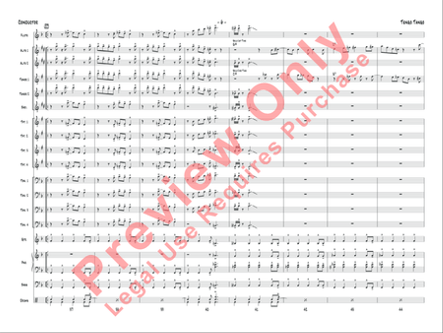 Tengo Tango Jazz Ensemble scores gallery preview page 7