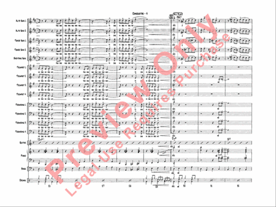 Minnie the Moocher Jazz Ensemble scores gallery preview page 7