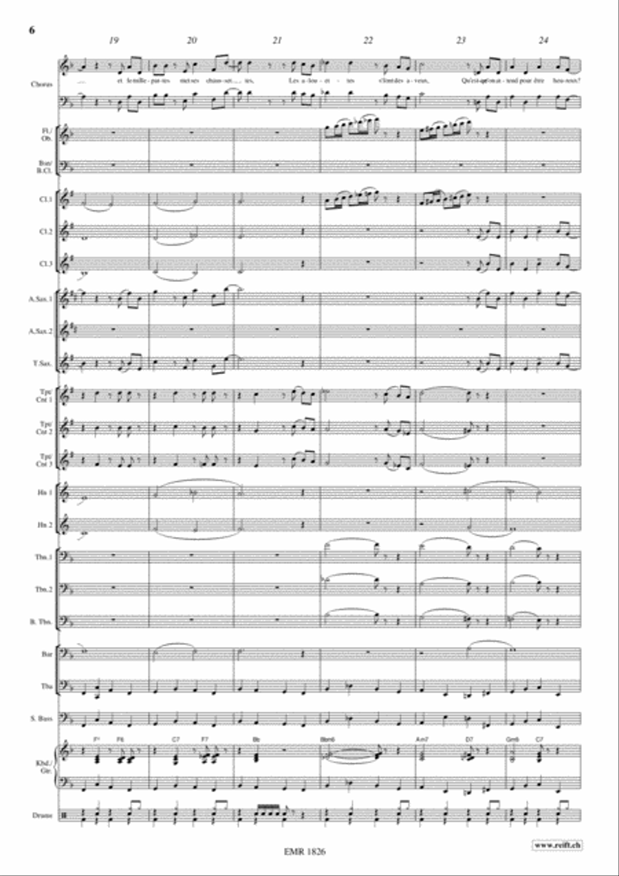 Qu'est-ce qu'on attend pour etre heureux 4-Part scores gallery preview page 7