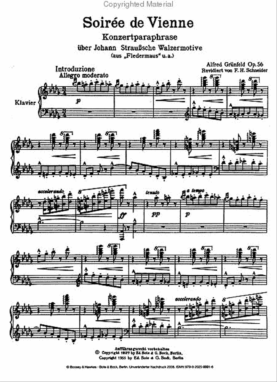 Soiree de Vienne, Op. 56