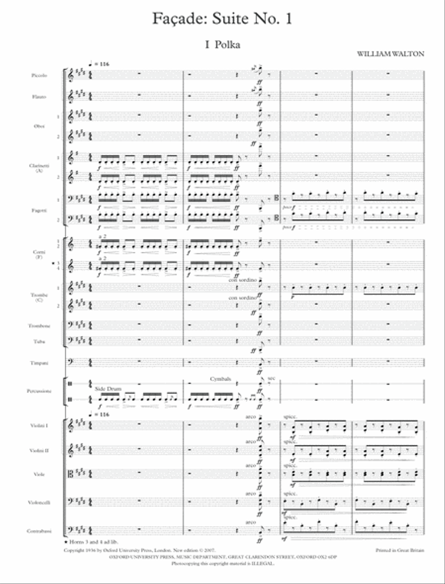 Shorter Orchestral Works Volume 2 Score scores gallery preview page 2