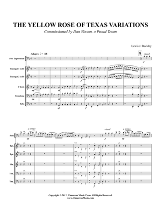 The Yellow Rose of Texas Variations