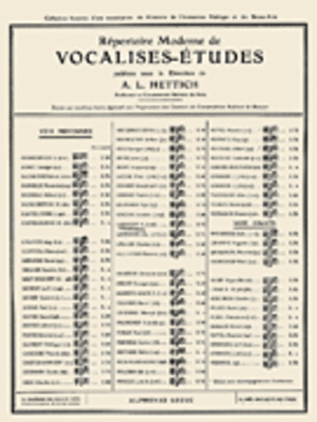 Vocalise-Etude - No. 126