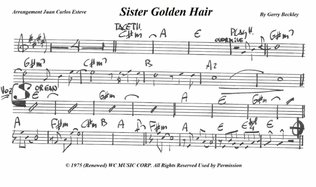 Book cover for Sister Golden Hair