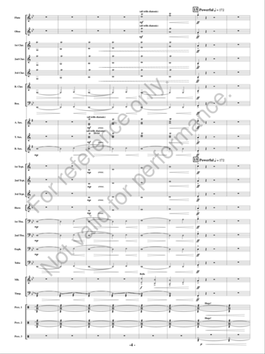 Full Throttle Concert Band scores gallery preview page 3