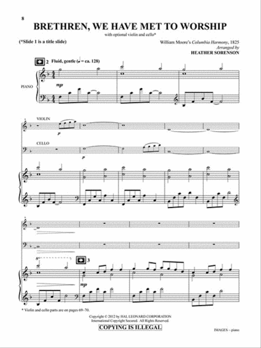 Images Images Piano Solo scores gallery preview page 3