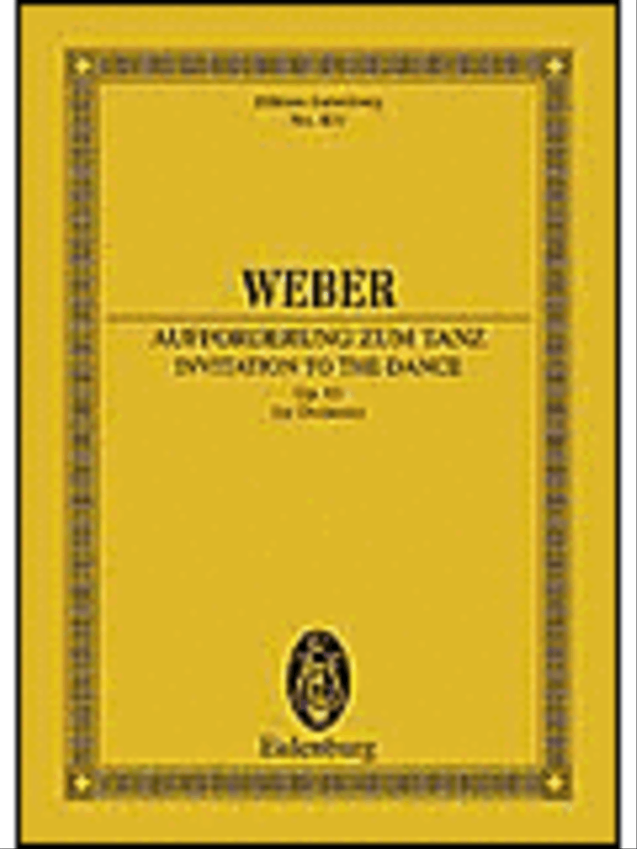 Invitation to the Dance, Op. 65 Orchestra scores gallery preview page 1