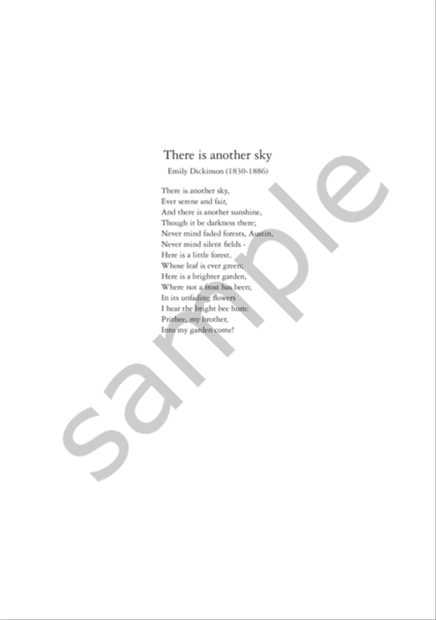 There is another sky for SSATB Choir SSATB scores gallery preview page 2