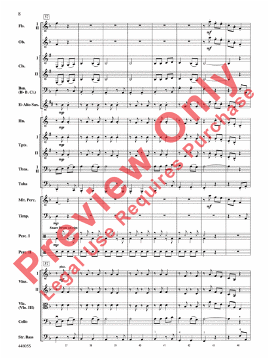 Realms of Endless Day Realms of Endless Day Full Orchestra scores gallery preview page 9