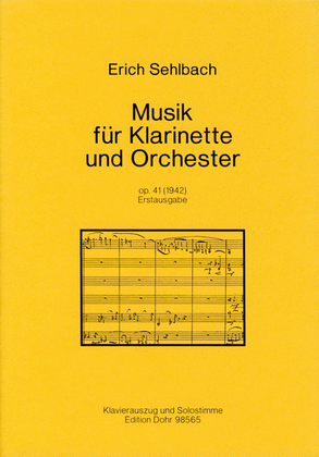 Musik für Klarinette und Orchester op. 41 (1942)