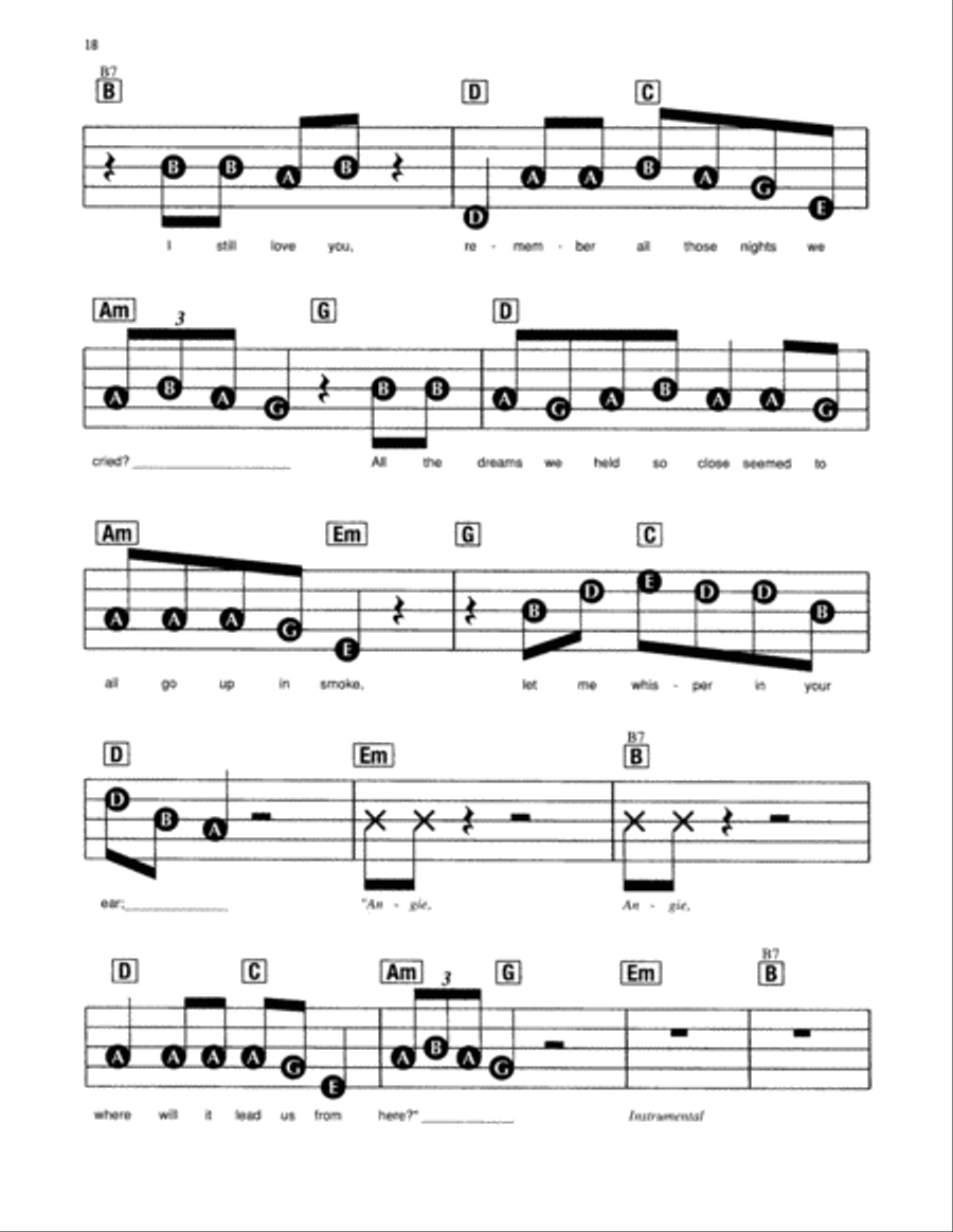 Angie Electronic Keyboard scores gallery preview page 3