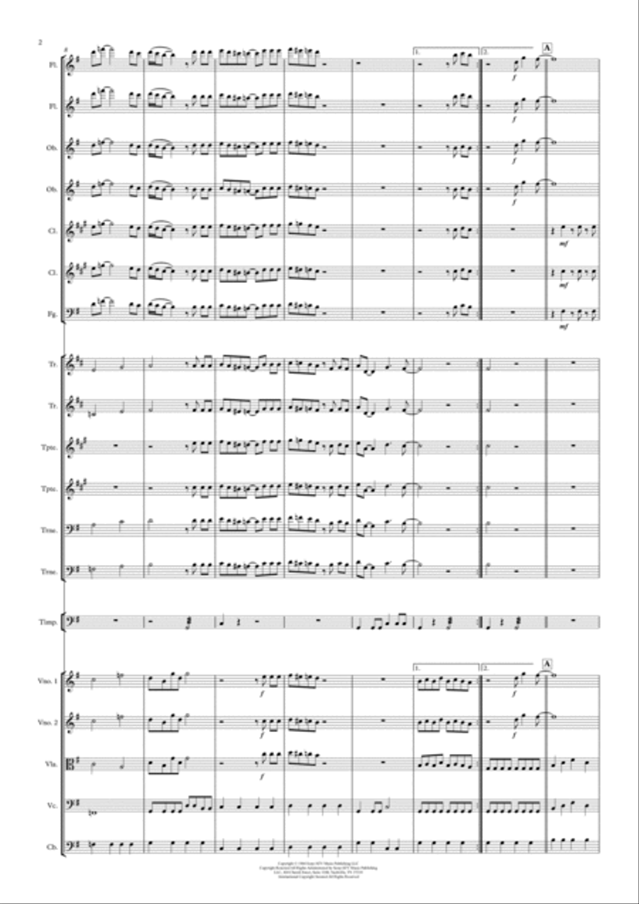 A Hard Day's Night Large Ensemble scores gallery preview page 2