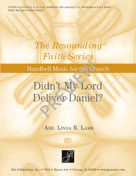 Didn't My Lord Deliver Daniel? - Handbells image number null