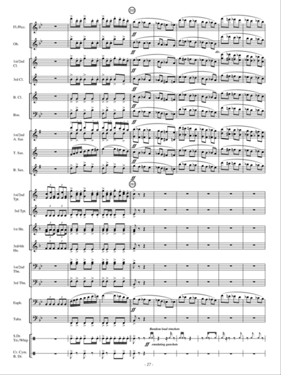 A Hunting Scene A Hunting Scene Concert Band scores gallery preview page 26