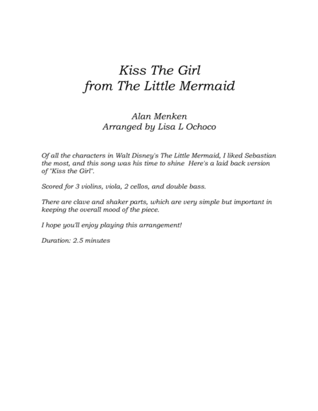 Kiss The Girl image number null
